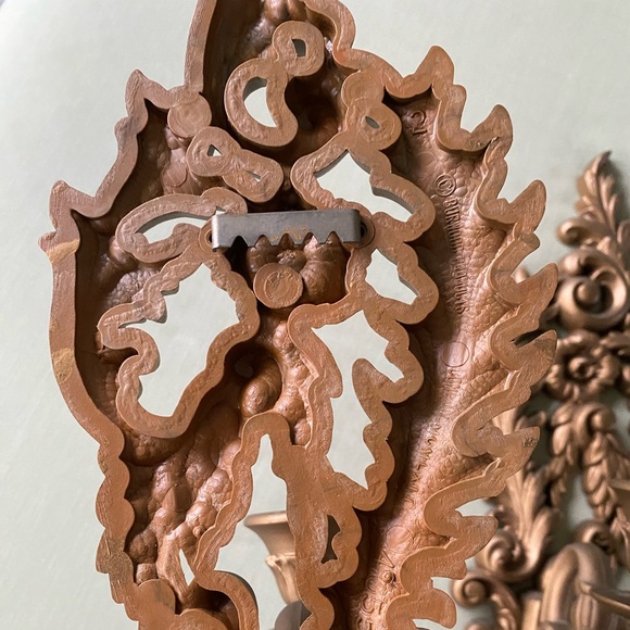 1962 Burwood Ornate Candle Sconces - Picture 7 of 10